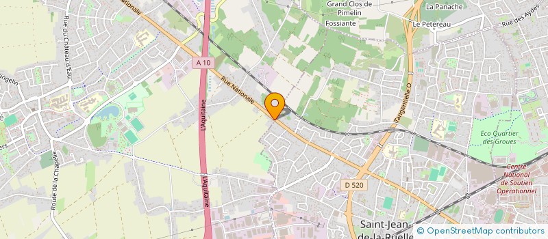 localisation de l'entreprise FRANCE PROTECTION FEU  INGRE
