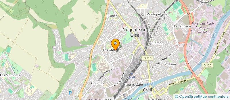 localisation de l'entreprise FRANCE PROTECTION FEU à MONTREUIL