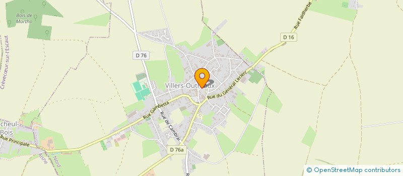 localisation de l'entreprise FRANCE PUB à VILLERS-OUTREAUX