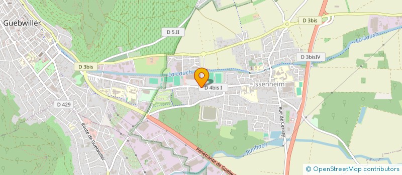 localisation de l'entreprise FRANCE QUALITE SERVICES  ISSENHEIM