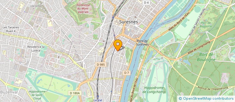 localisation de l'entreprise FRANCE REC à SURESNES