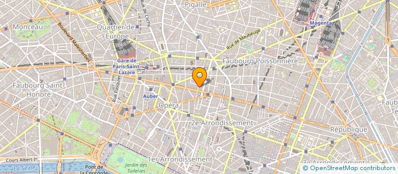 localisation de l'entreprise FRANCE RECHERCHES RECOUVREMENT F.2.R.  PARIS