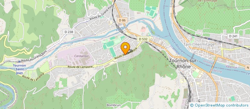 localisation de l'entreprise FRANCE REIN DROME-ARDECHE à TOURNON-SUR-RHONE