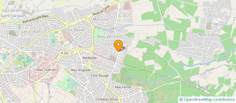 localisation de l'entreprise FRANCE REIN OCCITANIE LANGUEDOC ROUSSILLON à PERPIGNAN