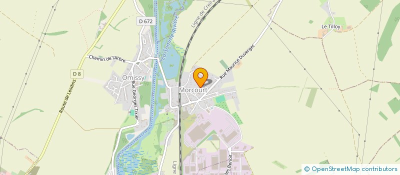 localisation de l'entreprise FRANCE REIN PICARDIE  CHAUSSOY-EPAGNY