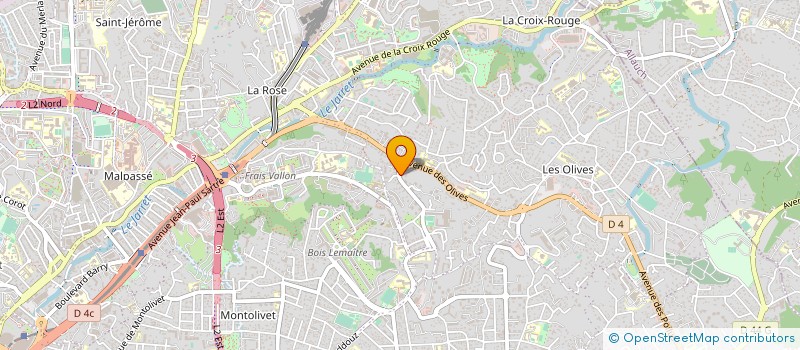 localisation de l'entreprise FRANCE RELAIS à MARSEILLE