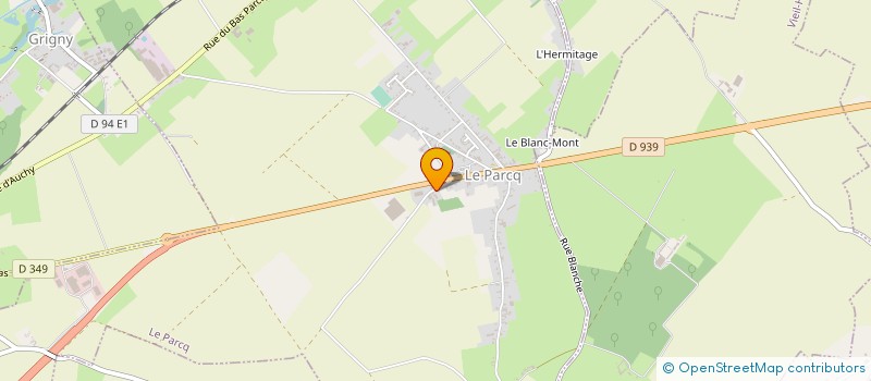 localisation de l'entreprise FRANCE REMORQUES à LE PARCQ
