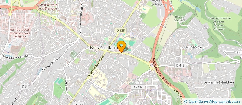 localisation de l'entreprise FRANCE REMORQUES à BOIS-GUILLAUME