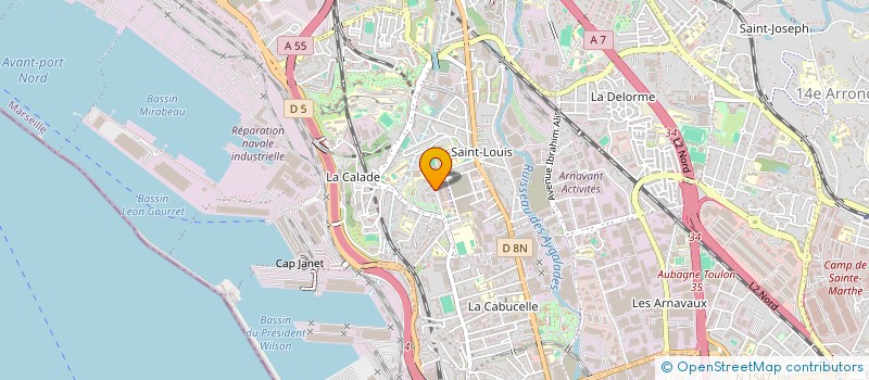 localisation de l'entreprise FRANCE RENOV à MARSEILLE