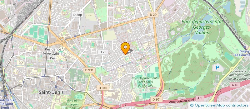 localisation de l'entreprise FRANCE RENOV  SAINT-DENIS