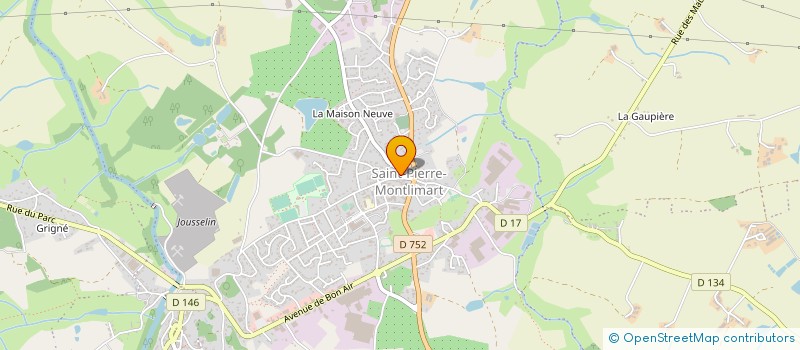 localisation de l'entreprise FRANCE RENOVATION  MAUGES-SUR-LOIRE