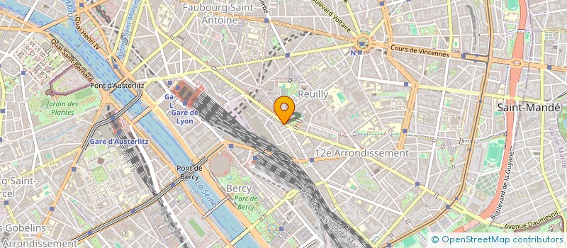 localisation de l'entreprise FRANCE RENOVATION à PARIS