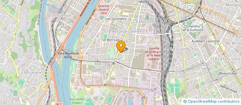 localisation de l'entreprise FRANCE RENOVATION  LYON