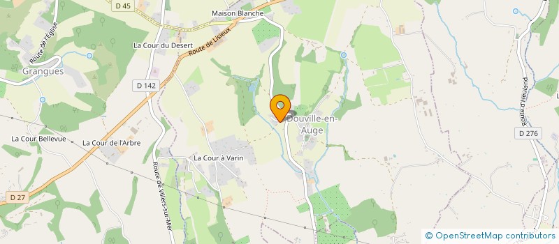 localisation de l'entreprise FRANCE REPRESENTATION  DOUVILLE-EN-AUGE