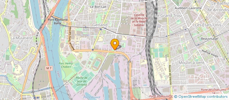 localisation de l'entreprise FRANCE RESA  LYON