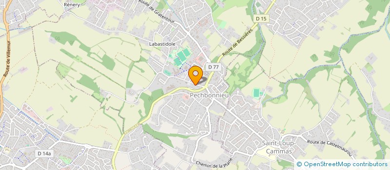 localisation de l'entreprise FRANCE RESEAU DISTRIBUTION  PECHBONNIEU