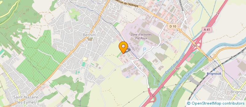 localisation de l'entreprise FRANCE RESORT IMMO  BERNIN