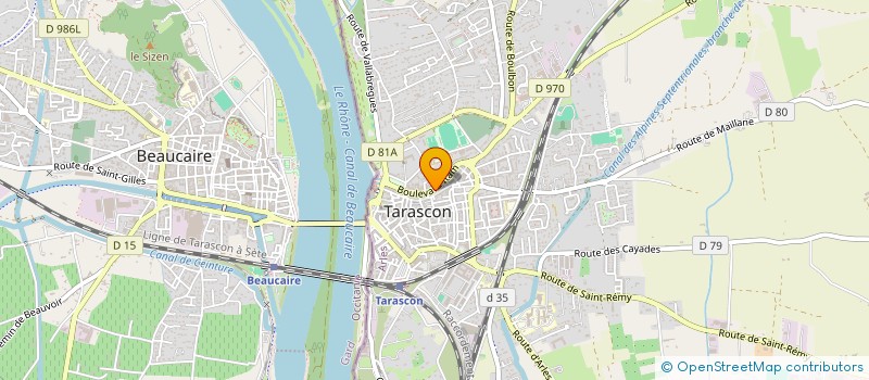 localisation de l'entreprise FRANCE REVET à TARASCON