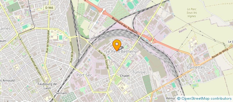 localisation de l'entreprise FRANCE RISKS COURTAGE  BETHENY