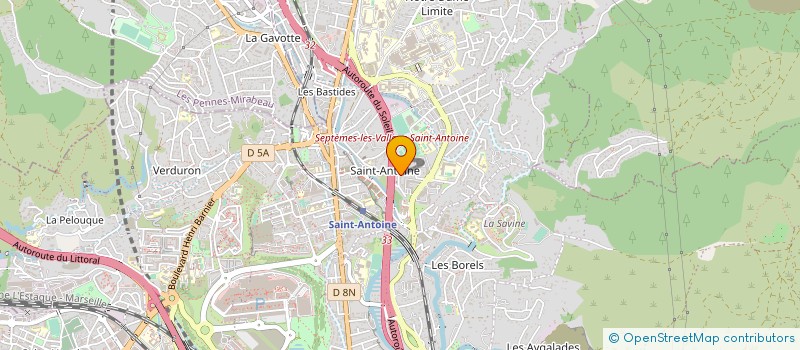 localisation de l'entreprise FRANCE RUGBY CITE à MARSEILLE 15EME