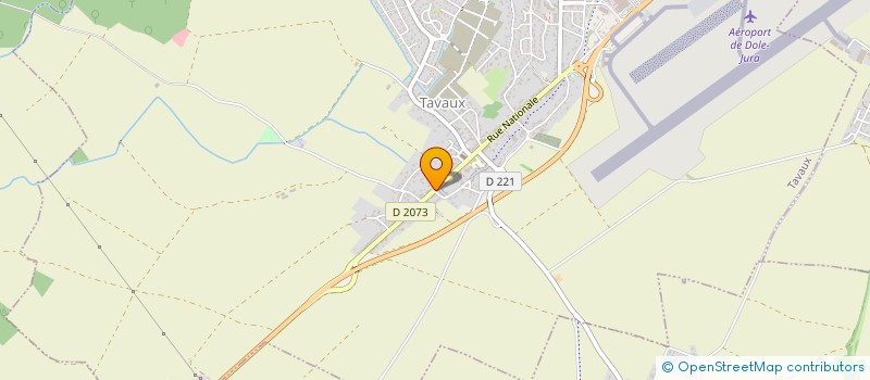 localisation de l'entreprise FRANCE RURALE SOLIDAIRE  TAVAUX