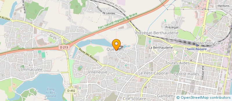 localisation de l'entreprise FRANCE RUSSIE CEI  SAINT-NAZAIRE