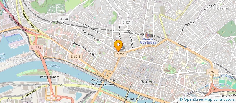 localisation de l'entreprise FRANCE S.A.V à ROUEN