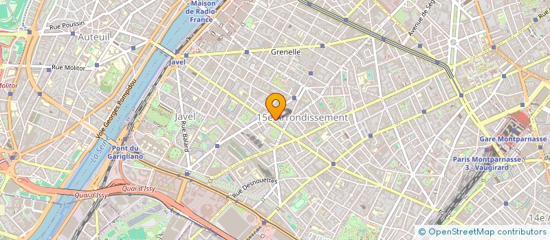 localisation de l'entreprise FRANCE SAILING  PARIS