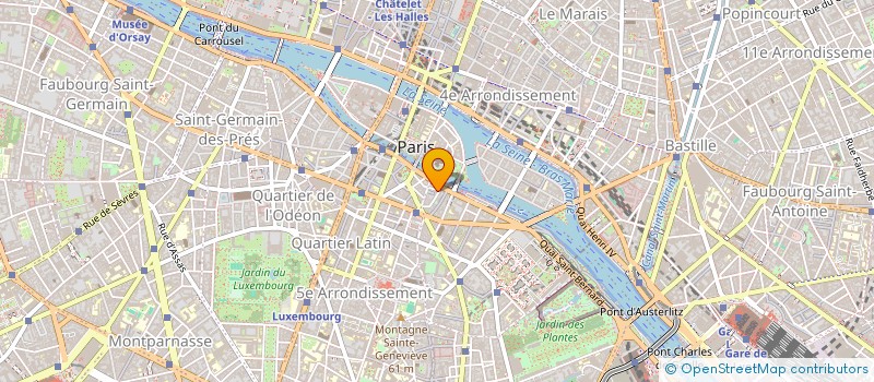 localisation de l'entreprise FRANCE SAINTONGE IMPORT EXPORT  PARIS