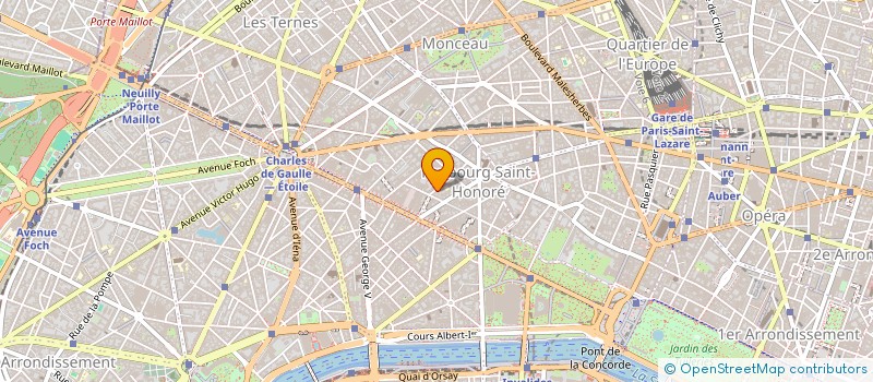 localisation de l'entreprise FRANCE SALES KNITWEAR  PARIS