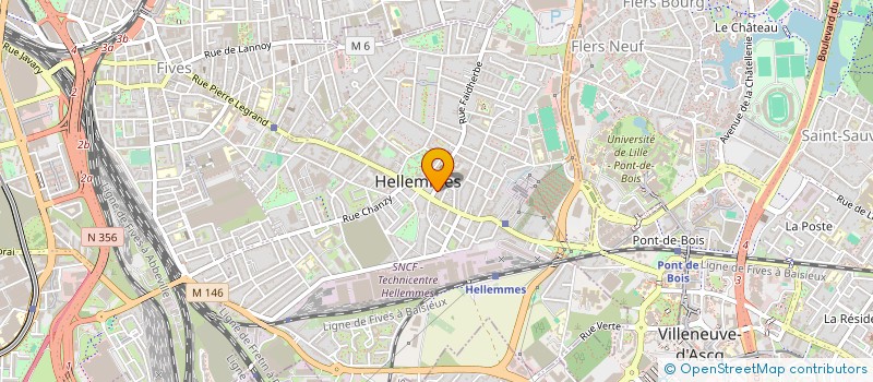 localisation de l'entreprise FRANCE SANTE CLAEYS DOUBLET à LILLE