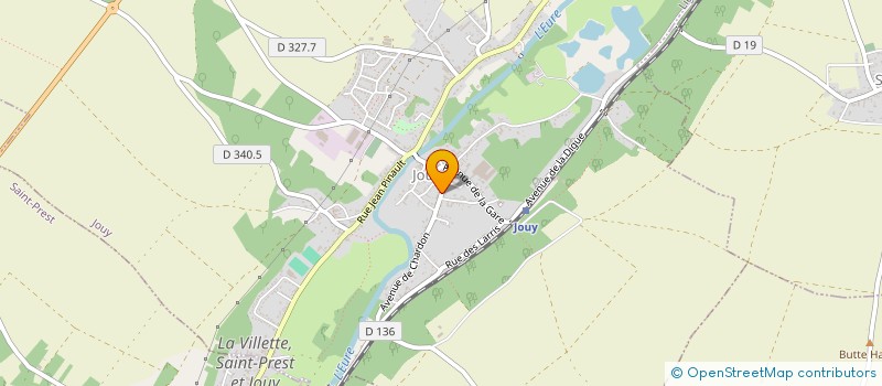 localisation de l'entreprise FRANCE SECURITE ALARME à JOUY