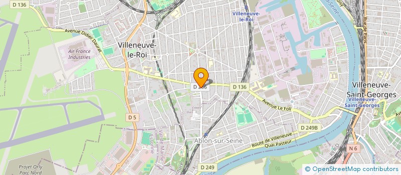 localisation de l'entreprise FRANCE SECURITE  & FACILITY  VILLENEUVE-LE-ROI