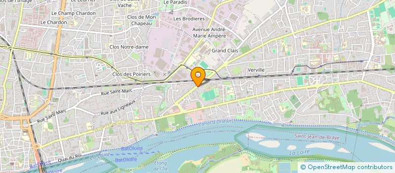 localisation de l'entreprise FRANCE SECURITE PRIVEE à SAINT-JEAN-DE-BRAYE