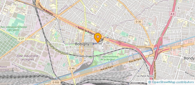 localisation de l'entreprise FRANCE SELECTION à BOBIGNY