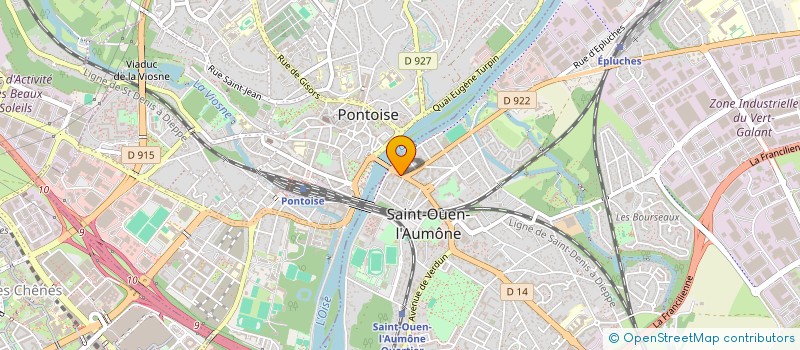localisation de l'entreprise FRANCE SERRURE  SAINT-OUEN-L'AUMONE