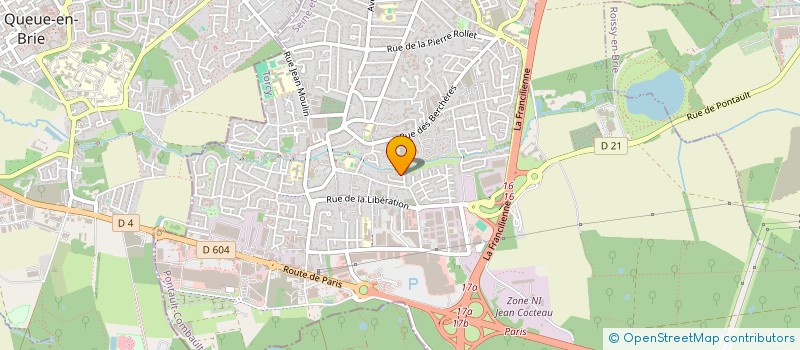localisation de l'entreprise FRANCE SERVICE 3D  PONTAULT-COMBAULT