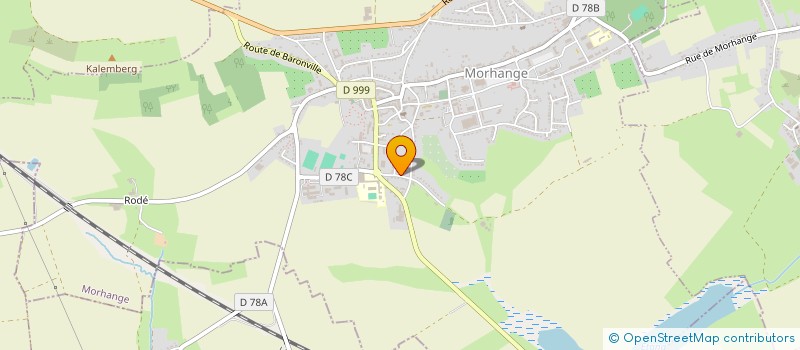 localisation de l'entreprise FRANCE SERVICE INDUSTRIE  MORHANGE