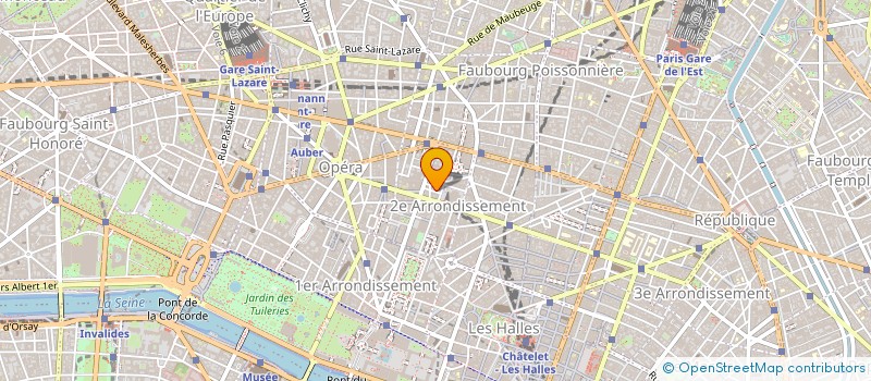 localisation de l'entreprise FRANCE SERVICE RECOUVREMENT à PARIS