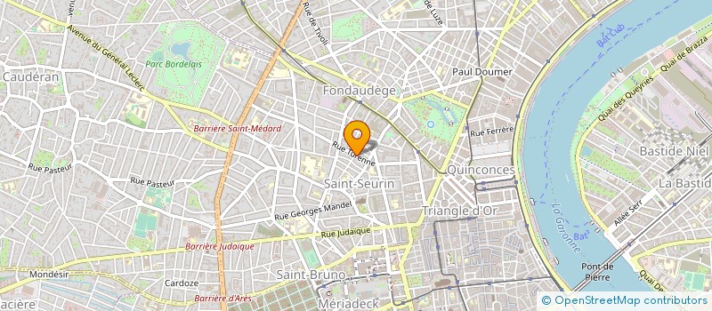 localisation de l'entreprise FRANCE SERVICES à BORDEAUX