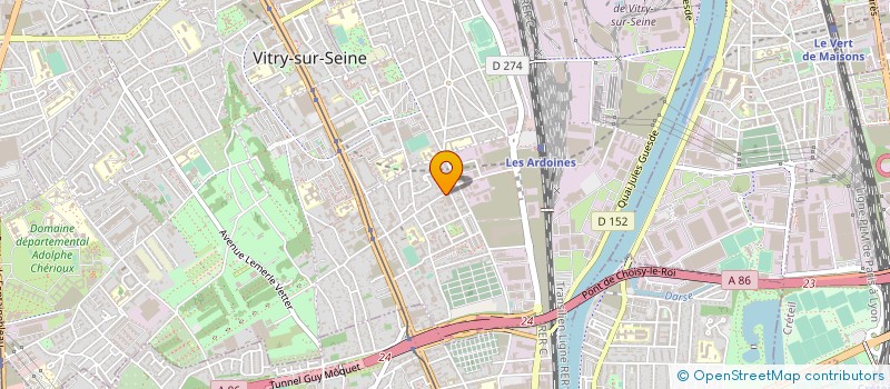localisation de l'entreprise FRANCE SERVICES à VITRY-SUR-SEINE