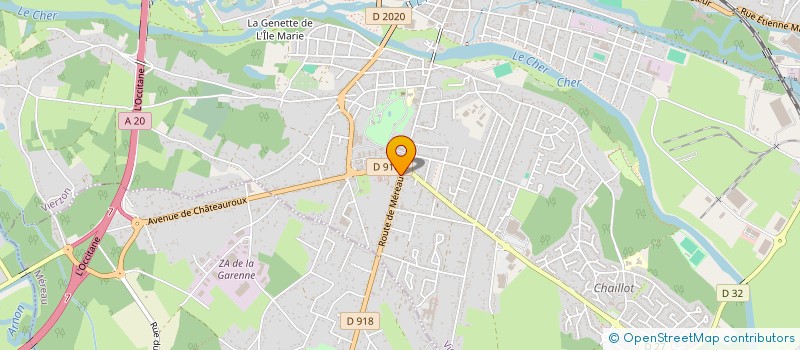 localisation de l'entreprise FRANCE SERVICES AGENCEMENT à VIERZON