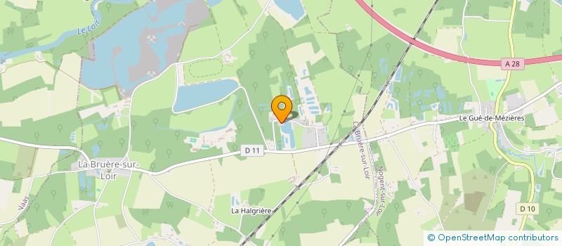 localisation de l'entreprise FRANCE SERVICES CONSULTING  LA BRUERE-SUR-LOIR