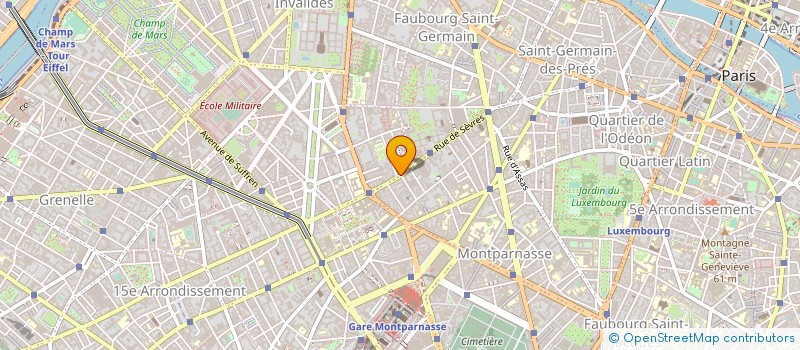 localisation de l'entreprise FRANCE SHOTOKAN KARATE  PARIS