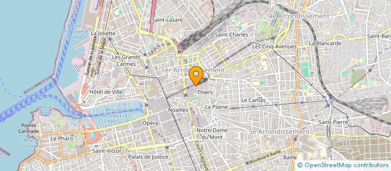 localisation de l'entreprise FRANCE SHOTOKAN MARSEILLE 1 à MARSEILLE
