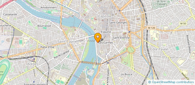 localisation de l'entreprise FRANCE SHOTOKAN TOULOUSE  TOULOUSE