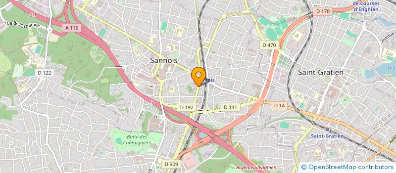 localisation de l'entreprise FRANCE SOLUTIONS INDUSTRIELLES  SANNOIS