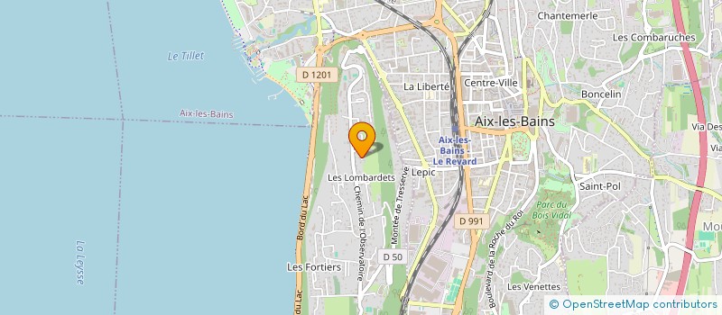 localisation de l'entreprise FRANCE SOUDAGE CERTIFICATION  TRESSERVE