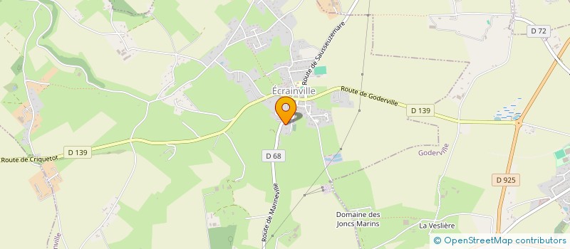 localisation de l'entreprise FRANCE SPALUX DIRECT  ECRAINVILLE