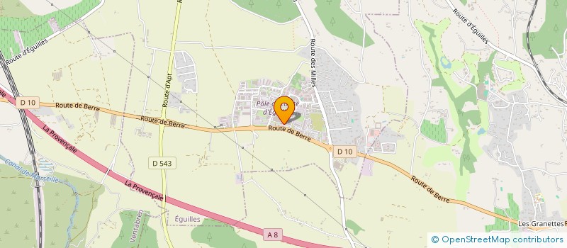 localisation de l'entreprise FRANCE SPORT à EGUILLES